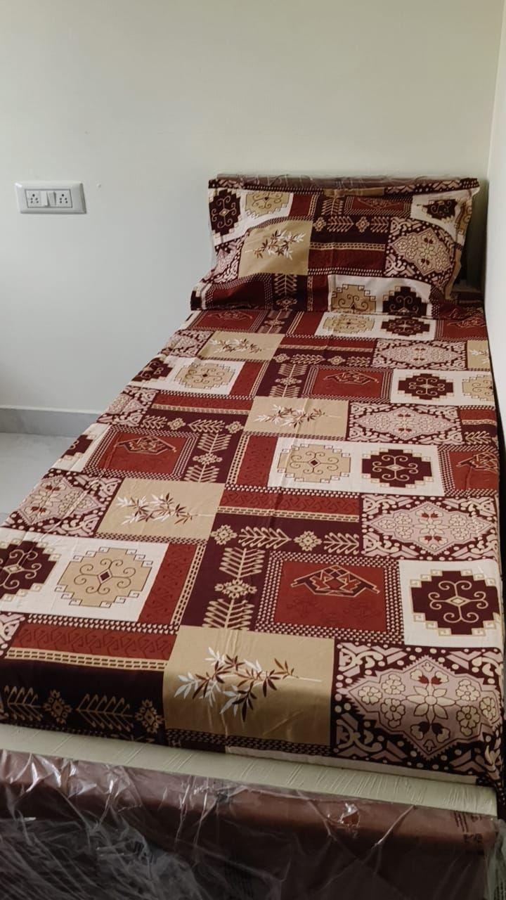 Furnished bed