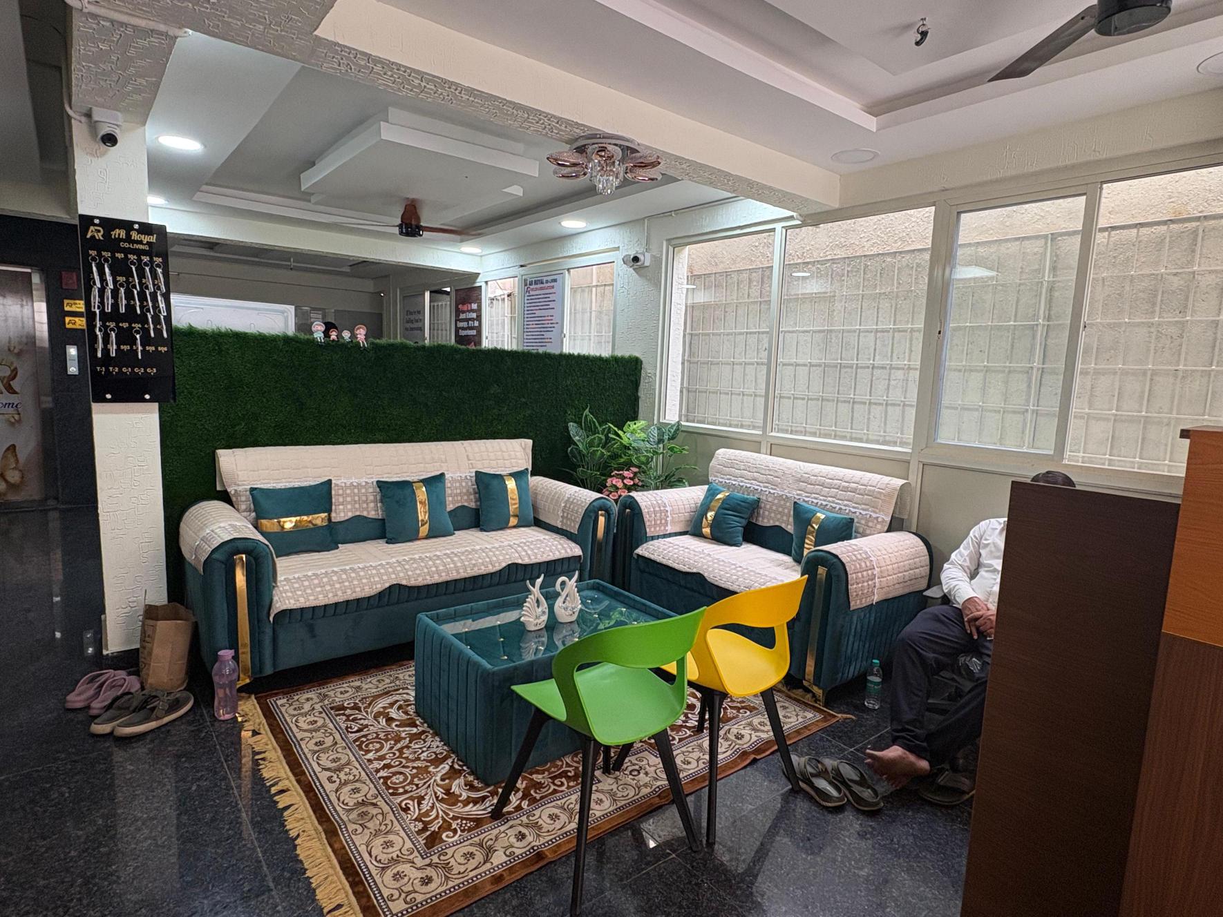 Shared lounge and dining space