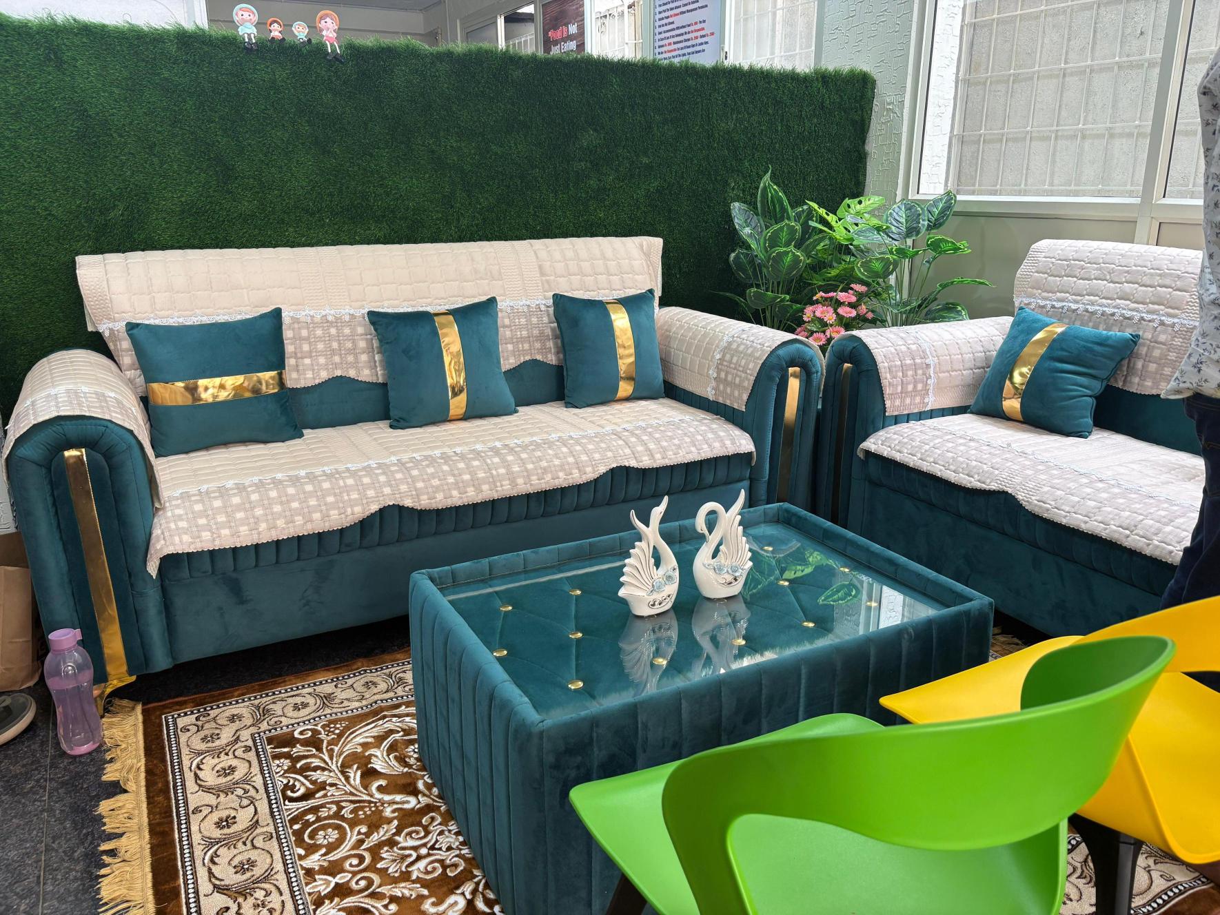 Lounge seating at AR Royal Co-Living